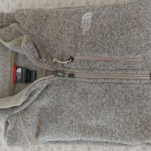 North face mens pull over 2xl tall brown